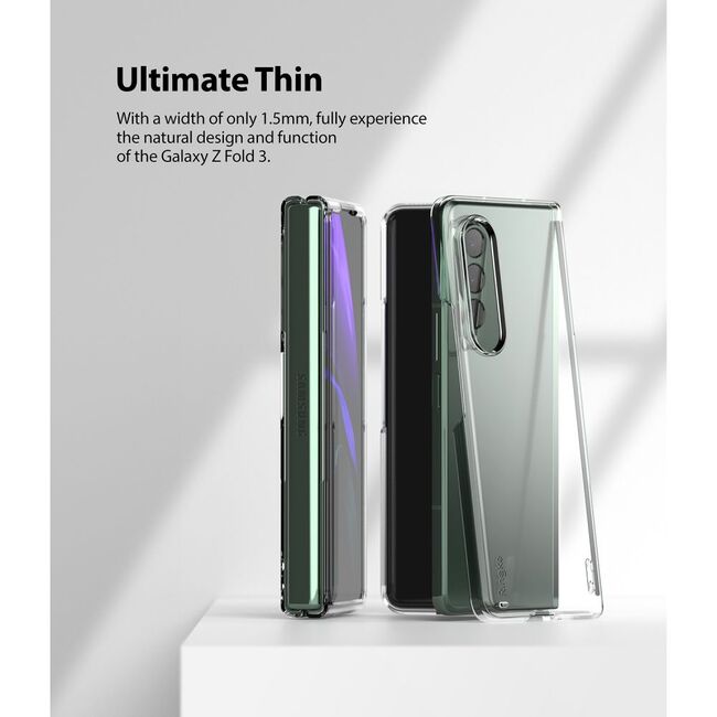 Husa pentru Samsung Galaxy Z Fold 3 Ringke Slim, 3 clear