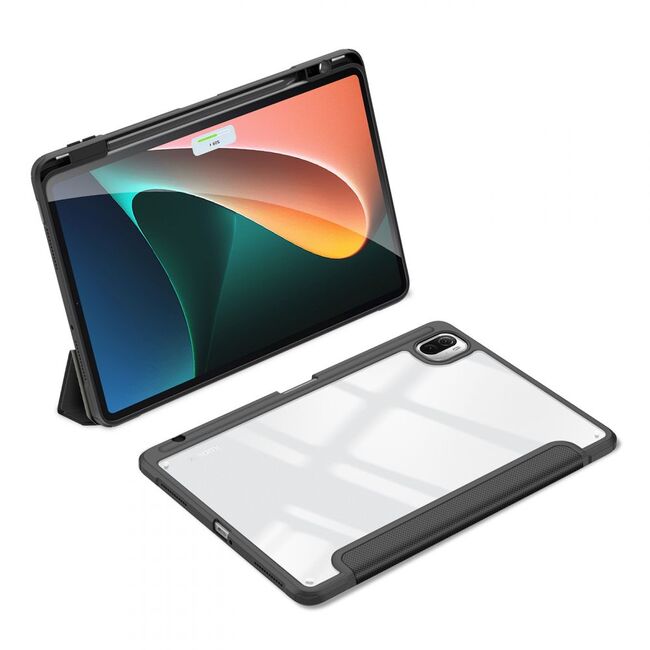 Husa tableta Xiaomi Mi Pad 5, Mi Pad 5 Pro, cu suport Smart Pen Dux Ducis Toby negru
