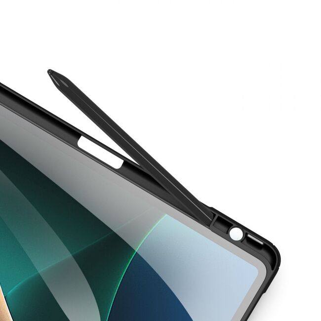 Husa tableta Xiaomi Mi Pad 5, Mi Pad 5 Pro, cu suport Smart Pen Dux Ducis Toby negru