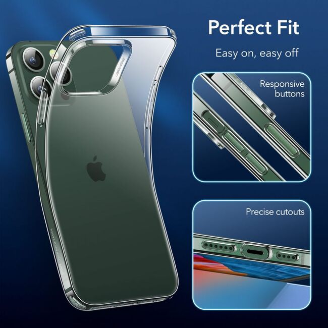 Husa ESR Project Zero compatibila cu iPhone 13 Pro Max Clear