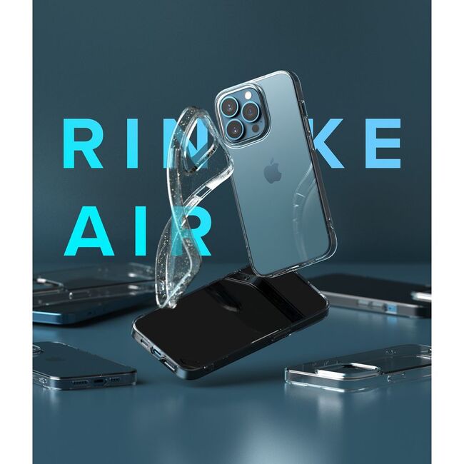 Husa Ringke Air compatibila cu iPhone 13 PRO SMOKE Negru