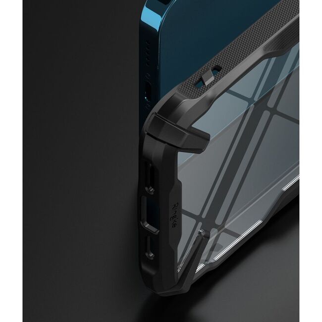 Husa Ringke Fusion X compatibila cu iPhone 13 Pro Negru