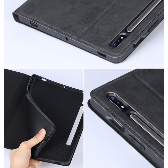 Husa pentru Samsung Galaxy Tab S7, S8 11 inch ProCase functie stand, negru