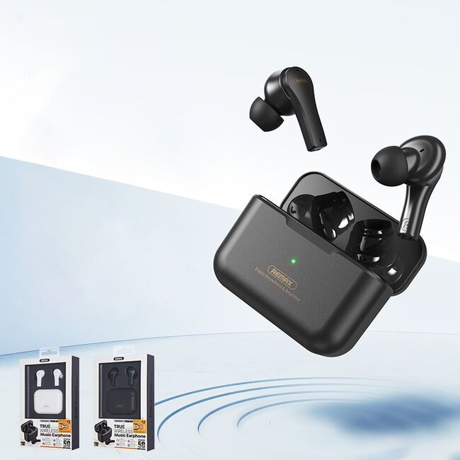Casti Remax TWS Wireless Bluetooth Earphones IPX4 Waterproof TWS-27, negru