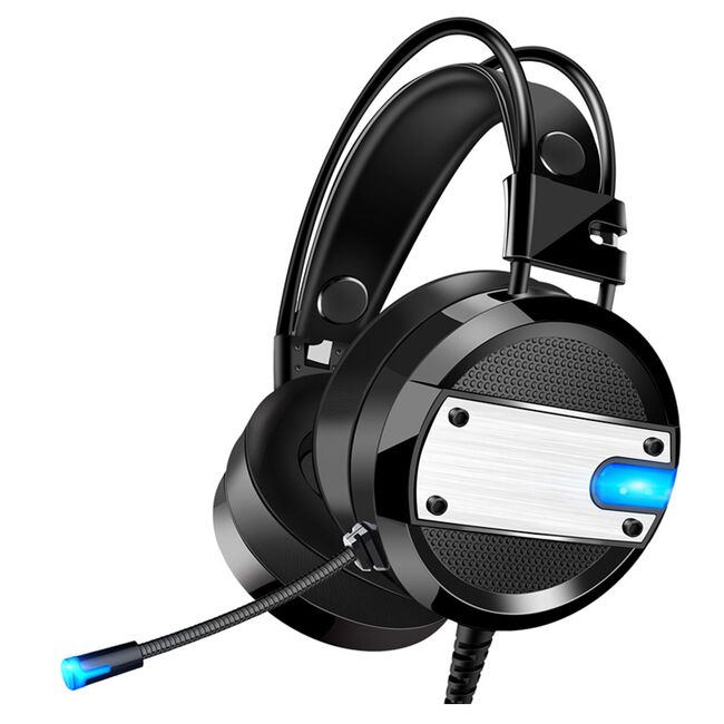 Casti gaming XO headphones wired GE-02 jack 3,5mm negru