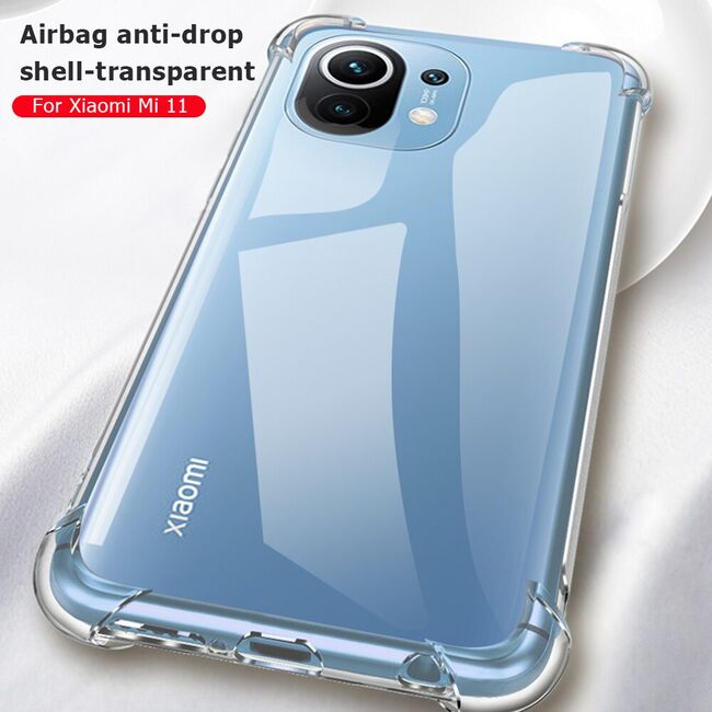 Husa Anti Shock 1.5mm pentru Xiaomi Mi 11 5G (transparent)