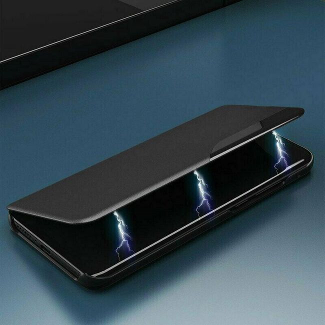 Husa pentru Samsung Galaxy A32 4G Smart View Wallet, negru