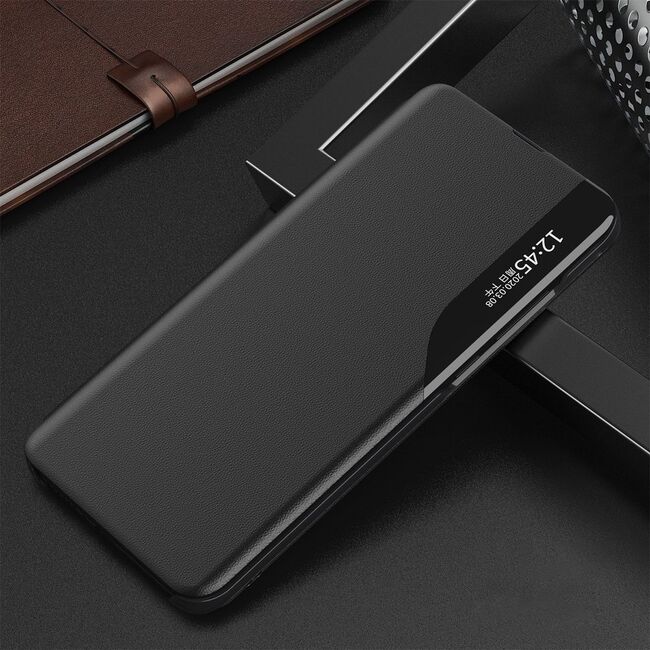 Husa pentru Samsung Galaxy A32 4G Smart View Wallet, negru