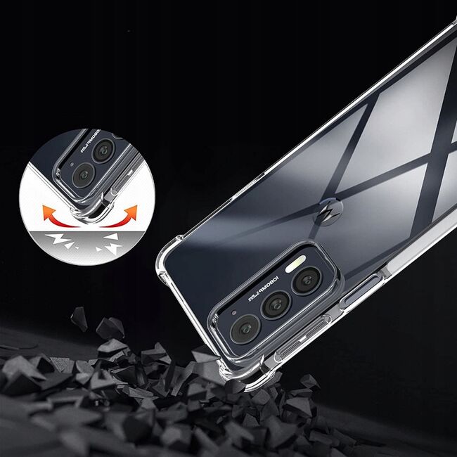Husa pentru Motorola Moto Edge 20 Anti-Shock 1.5mm, transparent