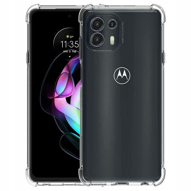 Husa pentru Motorola Moto Edge 20 Lite Anti-Shock 1.5mm, transparent