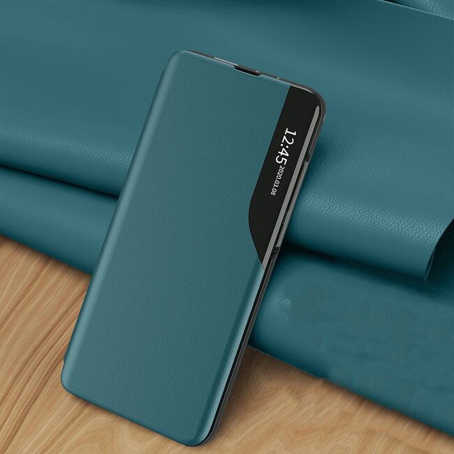 Husa pentru Samsung Galaxy S21 FE 5G Smart View Wallet, negru