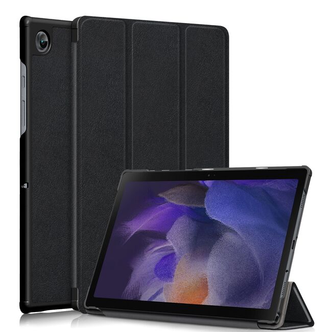 Husa Samsung Galaxy Tab A8 10.5 2021 X200, X205, ProCase UltraSlim de tip stand, negru + stylus cadou