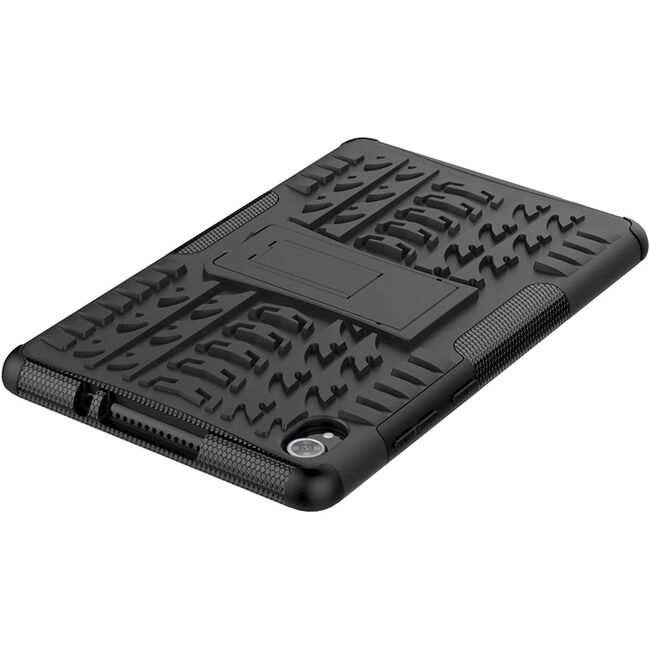 Husa pentru Lenovo Tab M8 8 inch Shockproof de tip stand, negru