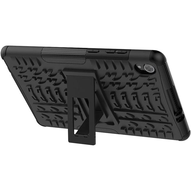 Husa pentru Lenovo Tab M8 8 inch Shockproof de tip stand, negru