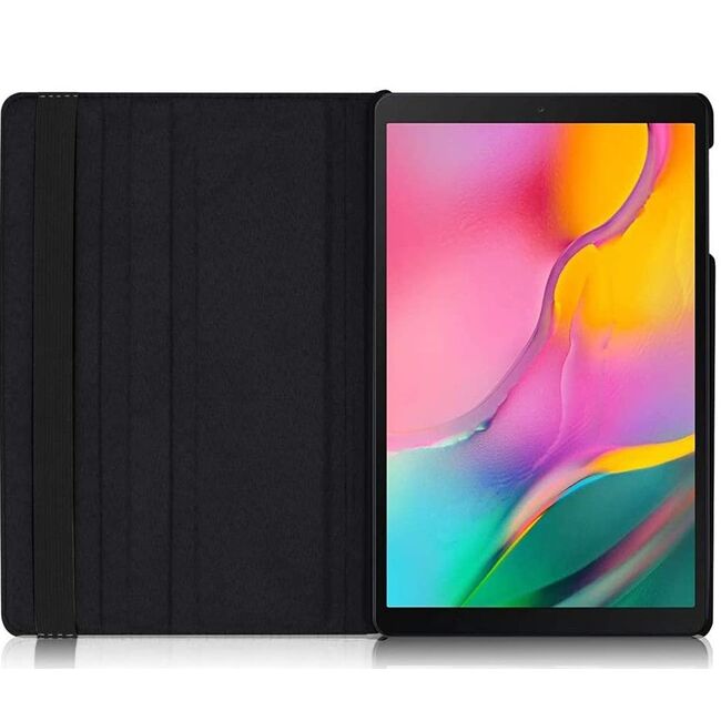 Husa pentru Samsung Galaxy Tab A 10.1 2019 T510/T515 MagiCase rotativa de tip stand, negru