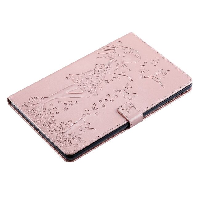 Husa pentru Samsung Galaxy Tab A 10.1 2019 T510/T515 wallet, rose gold