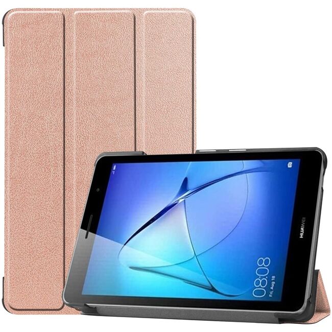 Husa Huawei MatePad T8 ProCase tri-fold, rose gold