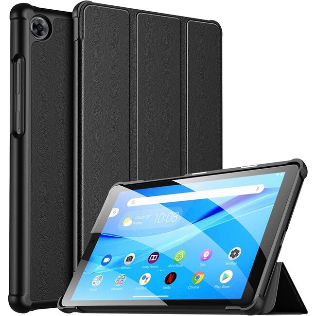 Husa tableta Lenovo Tab M8 TB-8505X, TB-8505F Procase trifold + stylus cadou, negru