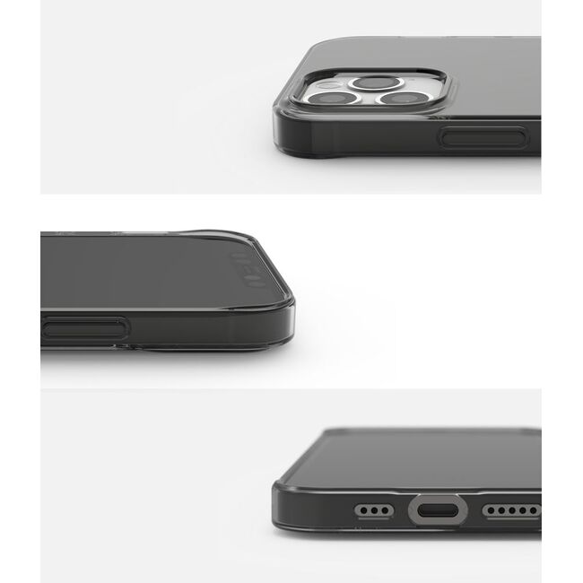 Husa iPhone 12/12 Pro - Ringke Air (smoke black)