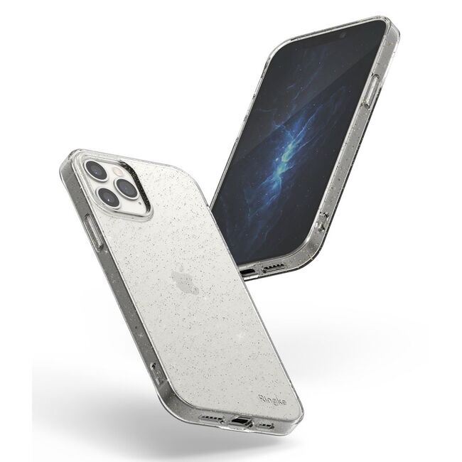 Husa iPhone 12/12 Pro -  Ringke Air ( glitter clear )