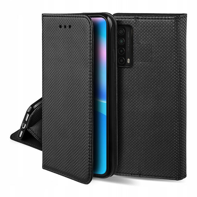 Husa Huawei P Smart 2021 Book FlipCase Magnet, negru