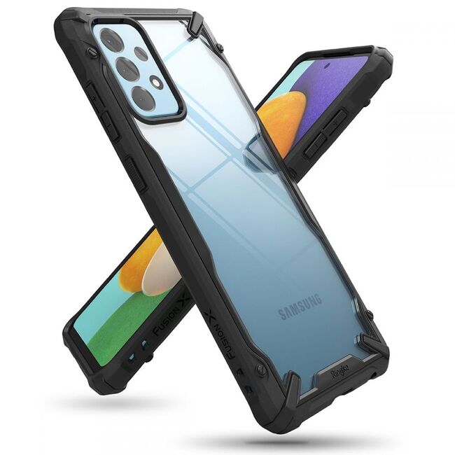 Husa Samsung Galaxy A52, A52s Ringke Fusion X - negru