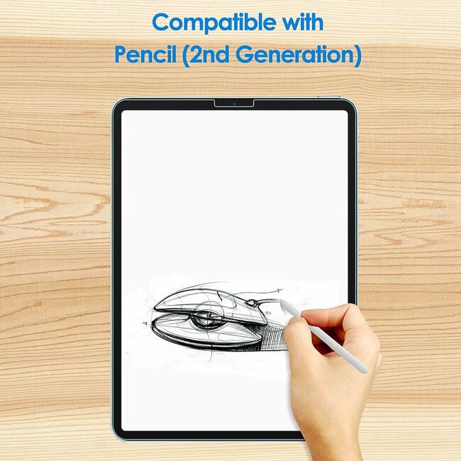 Folie de protectie Tempered Glass pentru iPad Air 4, iPad Air 5 10.9 inch, Unipha