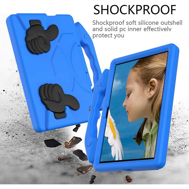 Husa Huawei Matepad T10s sau T10 Shockproof, albastru