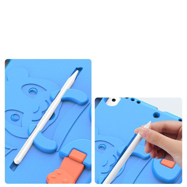 Husa iPad 9, 8, 7 10.2 inch Dux Ducis Shockproof de tip stand, albastru