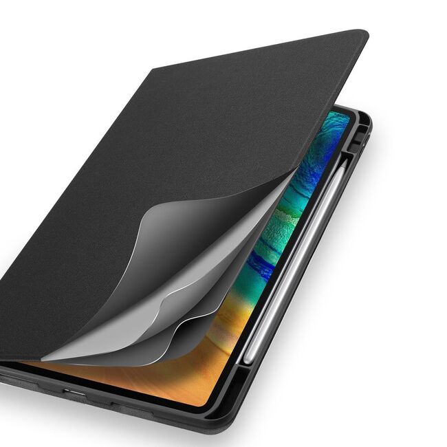 Husa pentru tableta Huawei MatePad Pro 10,8 inch negru Dux Ducis Domo Smart, functie stand, negru