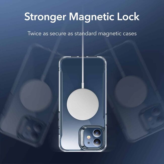 Husa iPhone 12/12 Pro ESR Halolock Hybrid MagSafe, jelly black