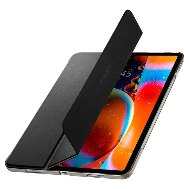 Husa iPad Pro 12.9 2022, 2021, 2020 Spigen Smart Fold, negru