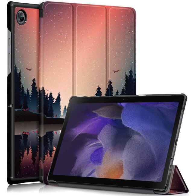 Husa tableta Samsung Galaxy Tab A8 10.5 2021 X200, X205, ProCase UltraSlim de tip stand, nature