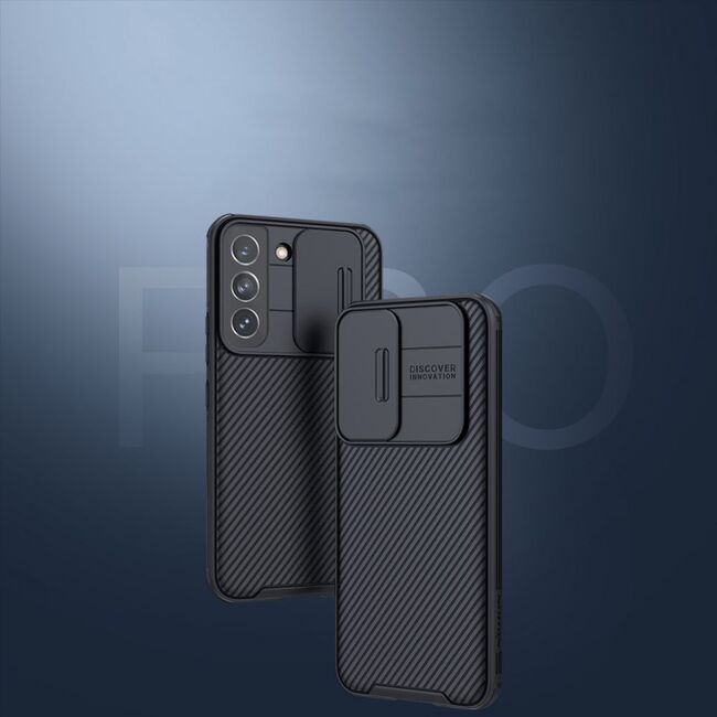 Husa pentru Samsung Galaxy S22 Plus Nillkin Camshield Pro, negru