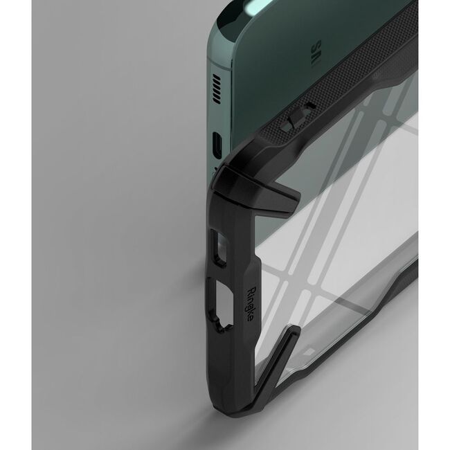 Husa pentru Samsung Galaxy S22 Plus Ringke Fusion X, negru