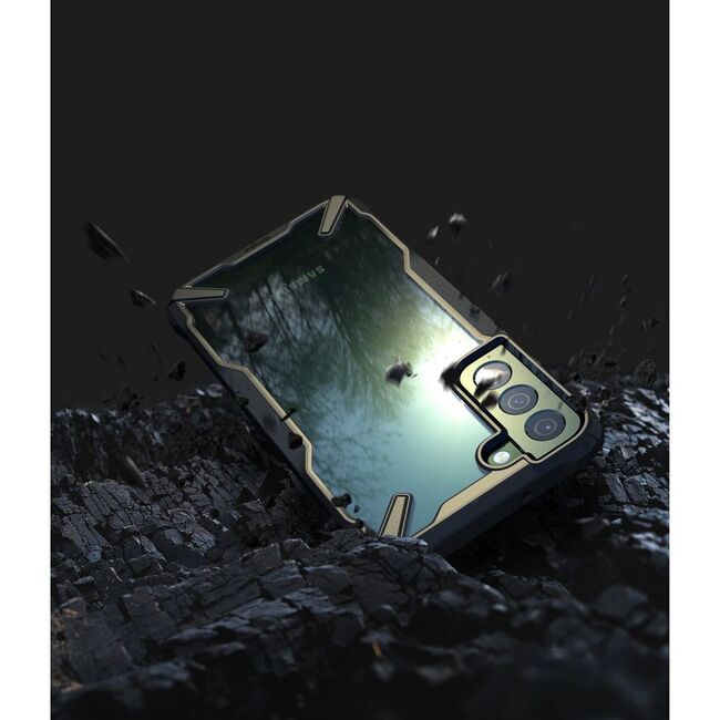 Husa pentru Samsung Galaxy S22 Plus Ringke Fusion X, negru
