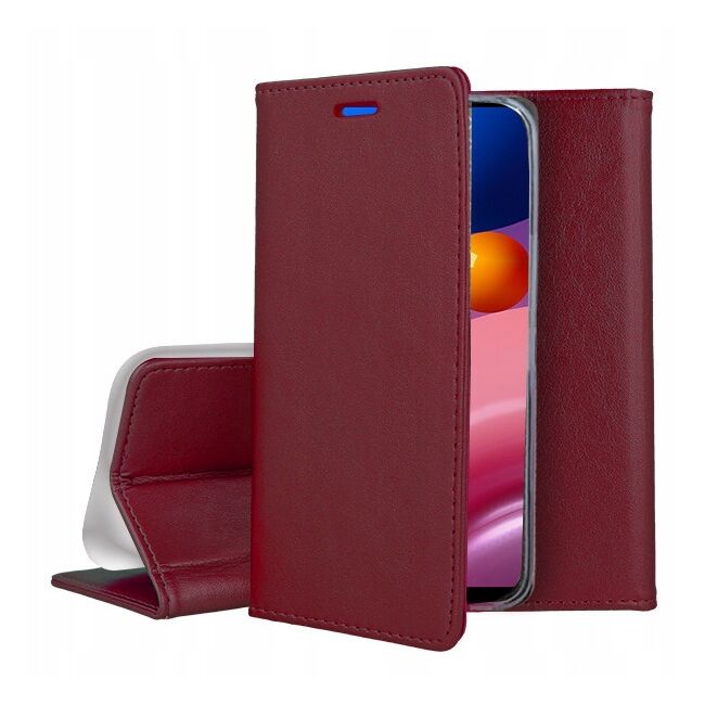 Husa pentru Samsung Galaxy A13 5G Wallet tip carte, burgundy