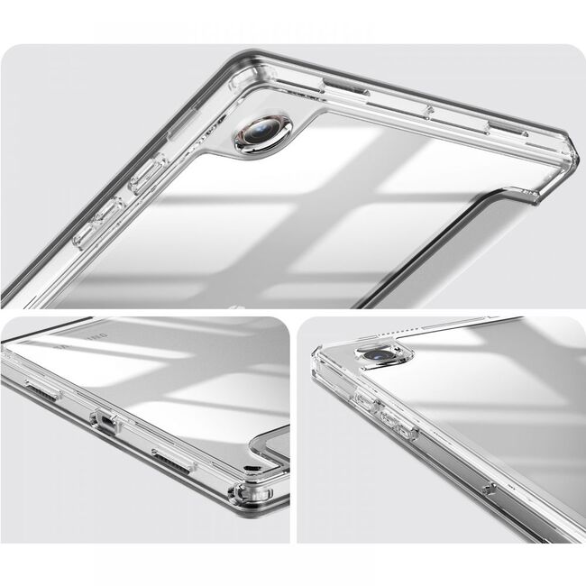Husa pentru tableta Samsung Galaxy Tab A8 X200, X205 10.5 inch Infiland Rugged Crystal, silver