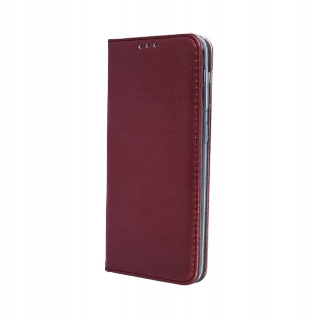 Husa pentru Motorola Moto G31 / G41 Wallet tip carte, burgundy