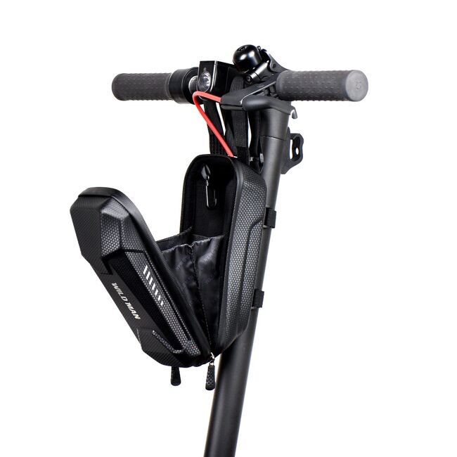 Geanta tip borseta impermeabila pentru trotineta electrica sau bicicleta Wildman 2L, negru
