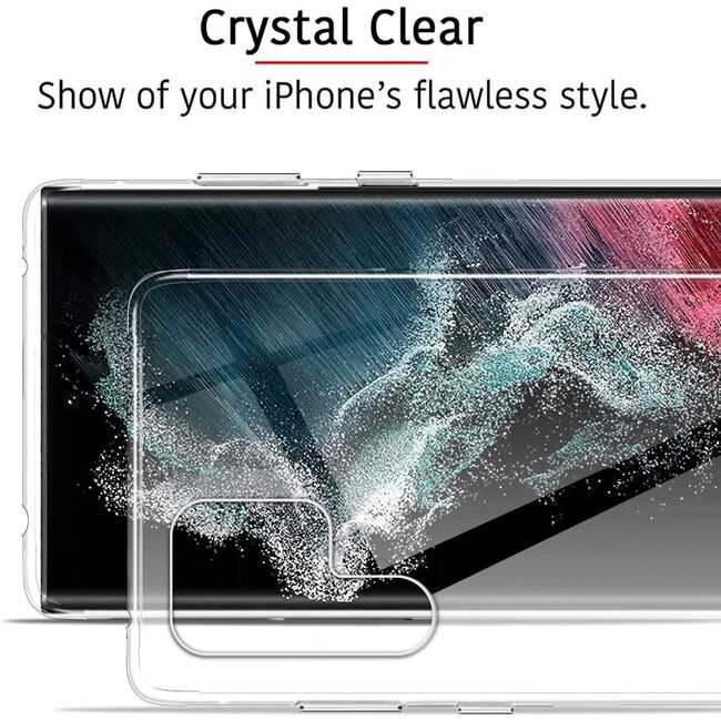 Husa pentru Samsung Galaxy S22 Ultra 0.5 mm, clear