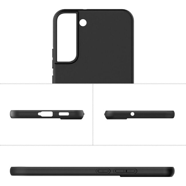 Husa pentru Samsung Galaxy S22 Slim 0.5 mm, negru