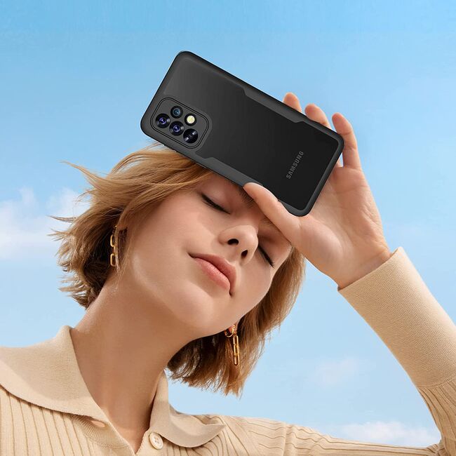 Pachet 360: Husa cu folie integrata pentru Samsung Galaxy A33 5G Cover360 - negru