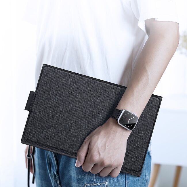 Husa cu tastatura wireless si touchpad pentru Samsung Galaxy Tab S7 / Tab S8 11'' Dux Ducis Ducis, negru
