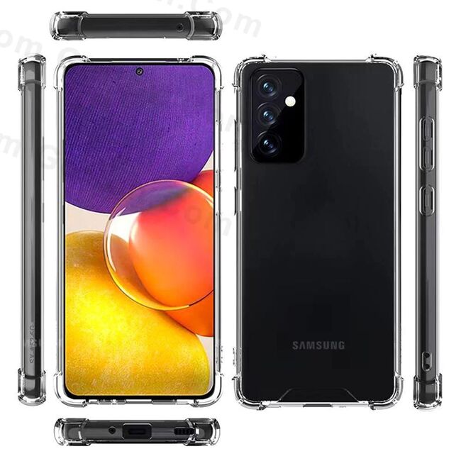 Husa pentru Samsung Galaxy M52 5G Anti-Shock 1.5mm, transparent