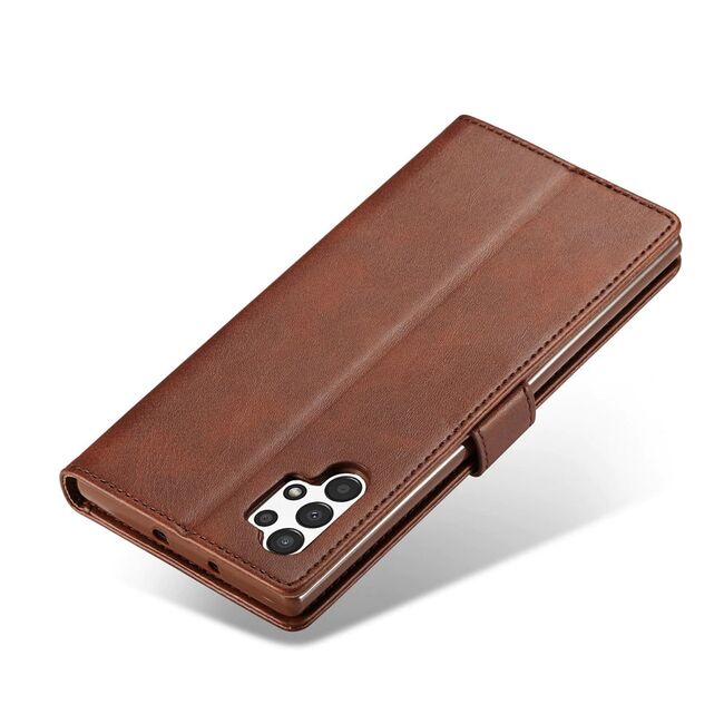 Husa pentru Samsung Galaxy A13 4G Wallet tip carte, dark brown