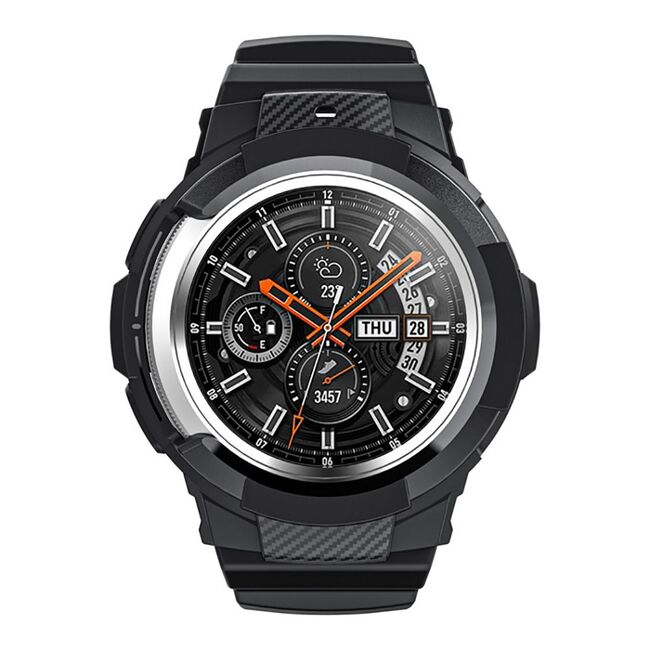 Curea pentru smartwatch Samsung Galaxy Watch 4 46 mm classic Scout Pro, negru