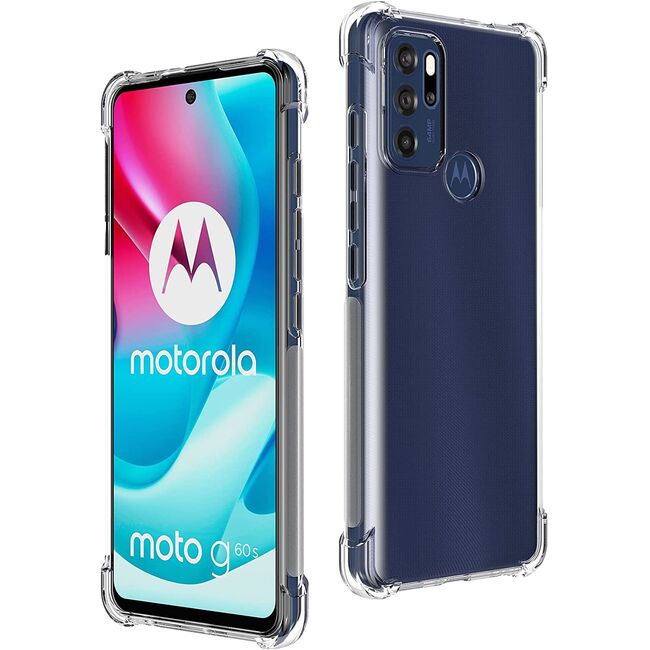 Husa pentru Motorola Moto G60s Anti-Shock 1.5mm, transparent