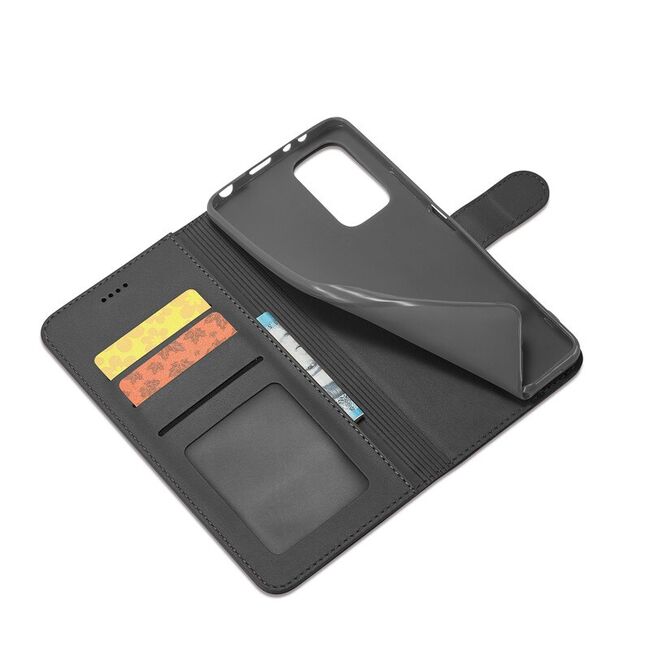 Husa pentru Xiaomi 12, 12X  Wallet tip carte, negru