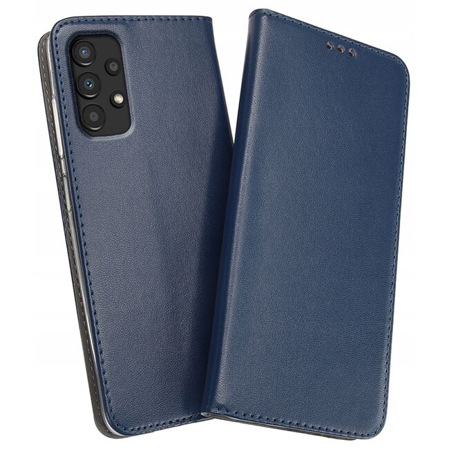 Huse pentru Samsung Galaxy A23 Wallet tip carte, navy blue